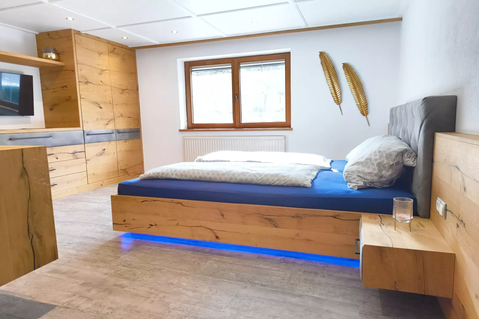 Exklusive Ferienwohnung mit Whirlpool-Slaapkamer