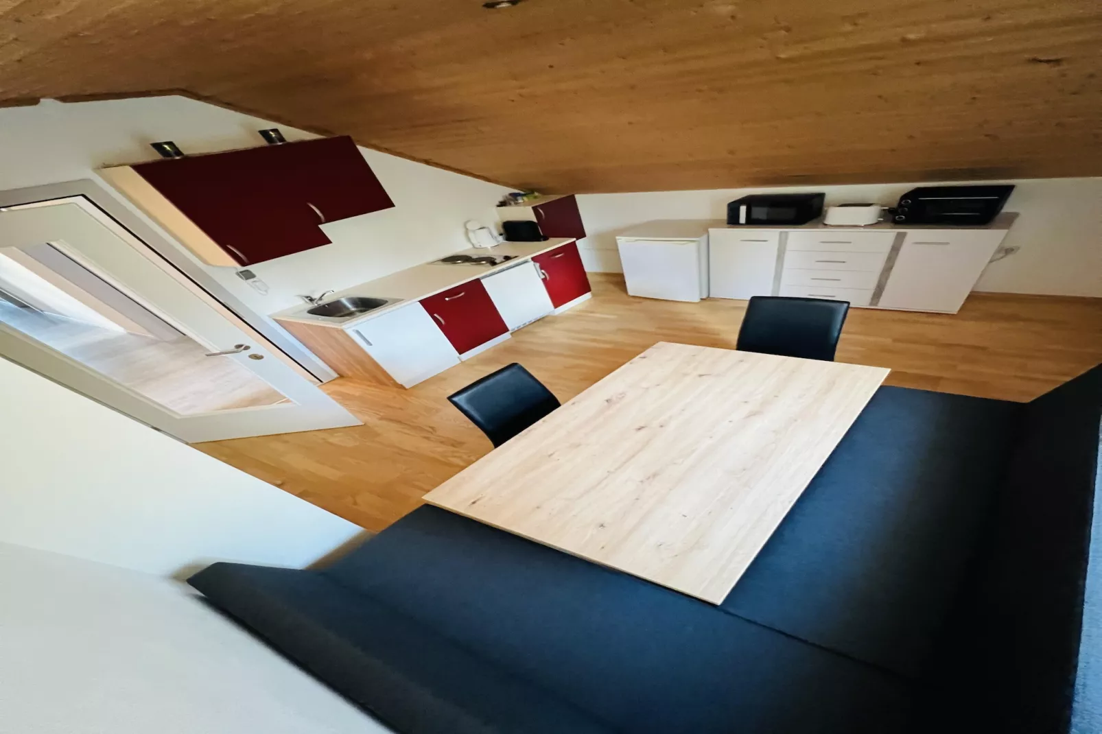Ferienwohnung Salchau-Woonkamer