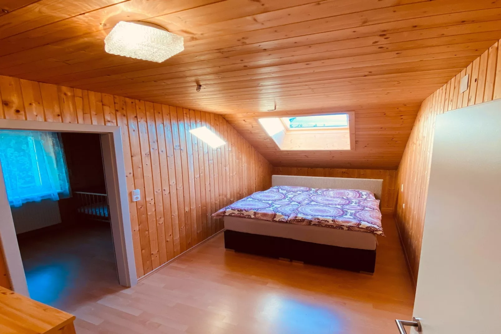 Ferienwohnung Salchau-Slaapkamer