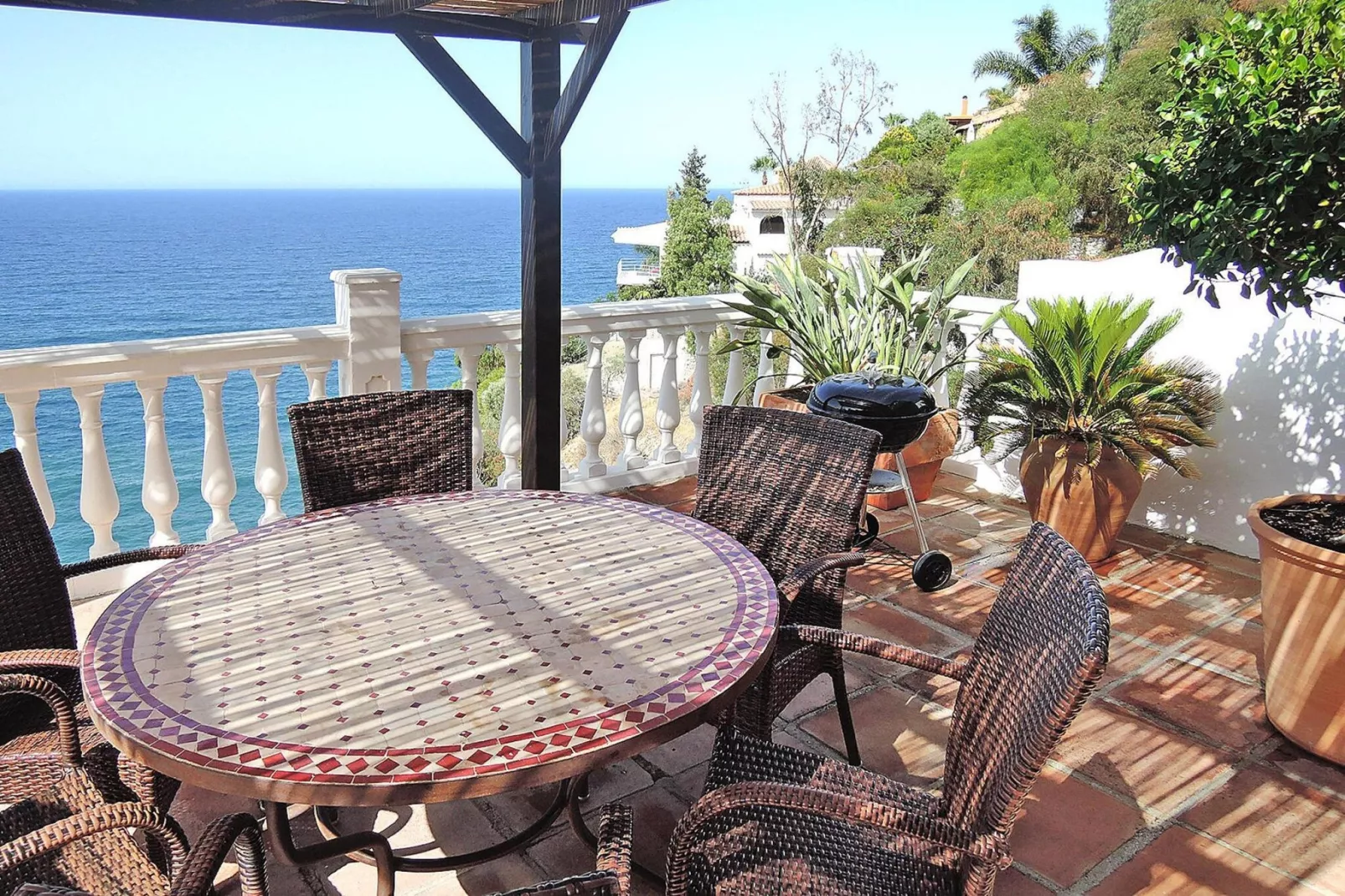 Villa Torre, Salobreña-Casa Torre-Terrasbalkon
