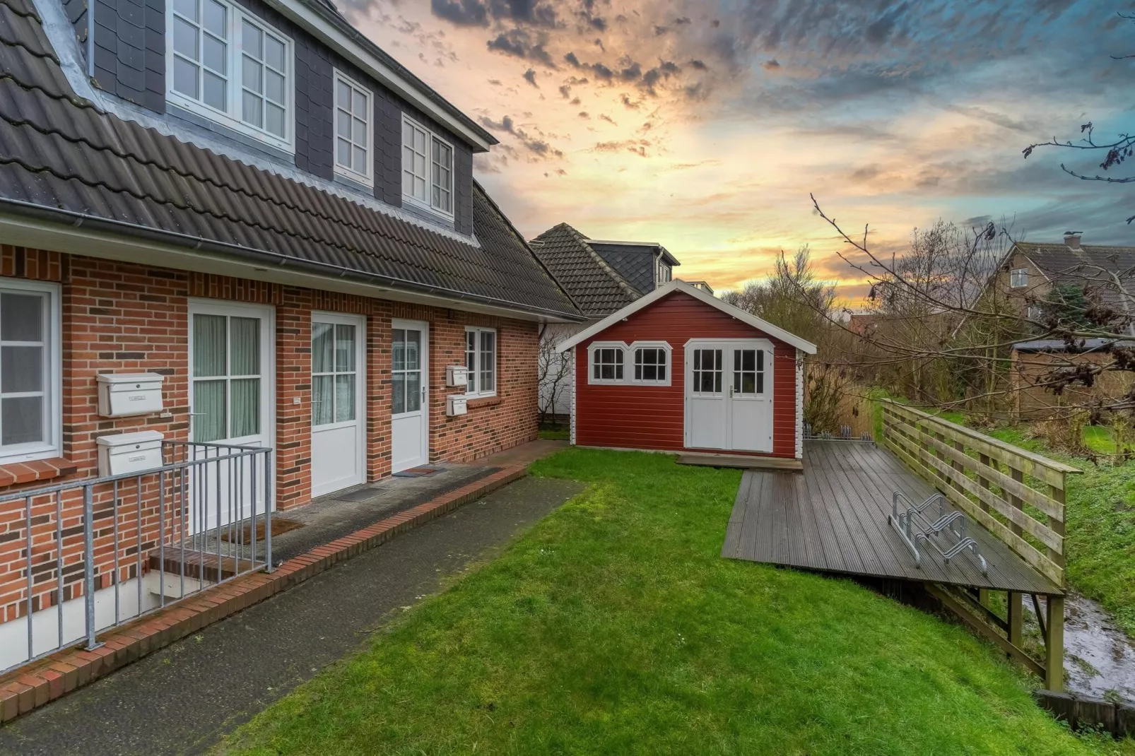 Haus Deichsfenne - Wohnung 3 / 3 Personen-Buitenkant zomer