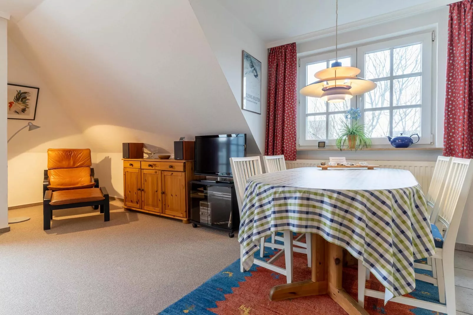 Haus Deichsfenne - Wohnung 3 / 3 Personen-Eetkamer