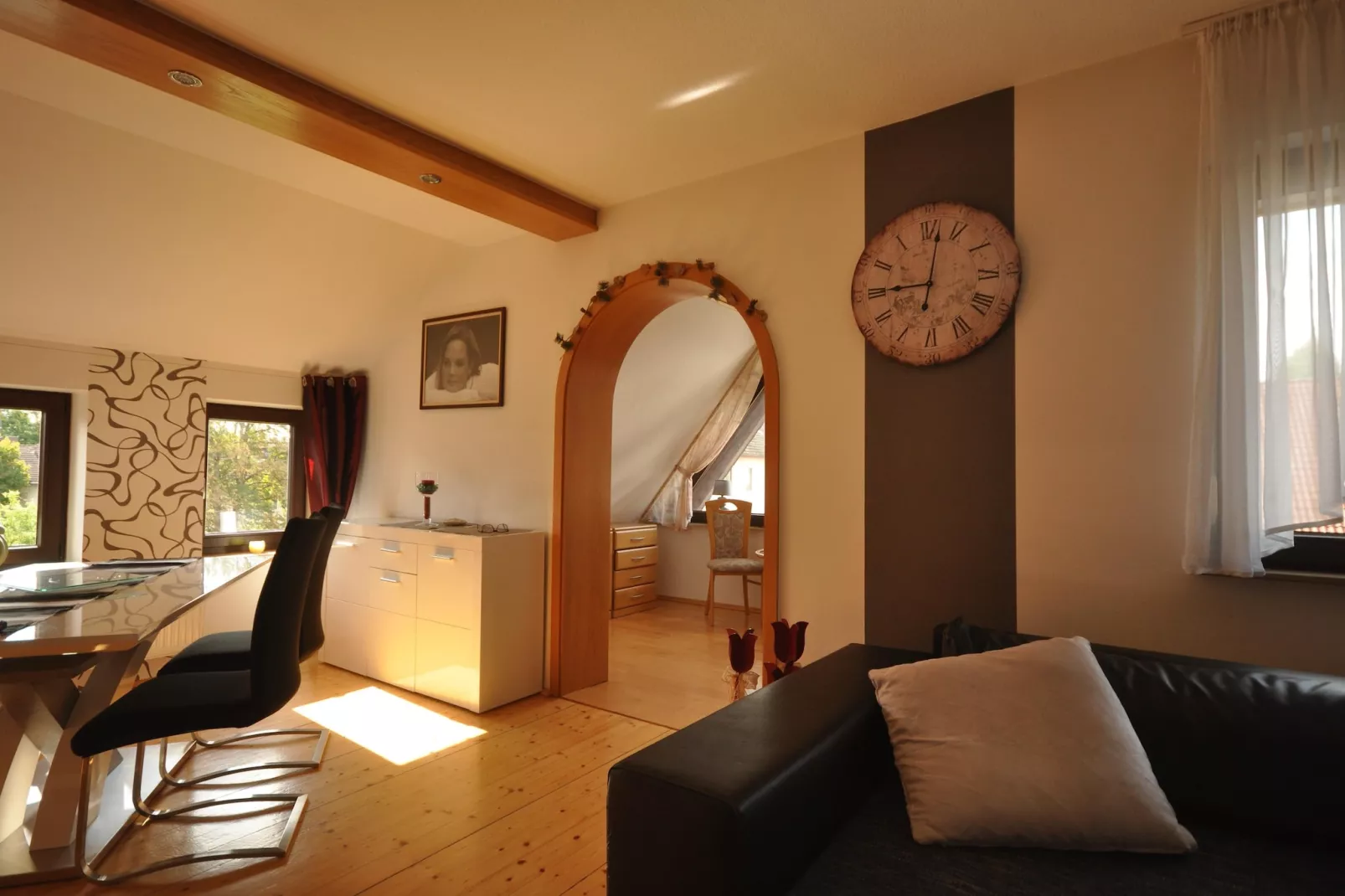 Ferienwohnung Frankenberg-Woonkamer
