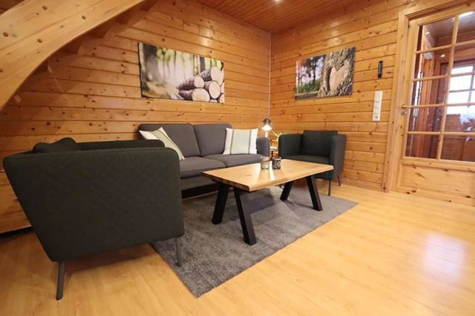 Ferienhaus in Hasselfelde - Haus 5 Blauvogel-Woonkamer