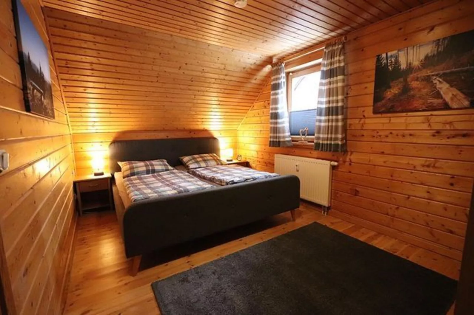 Ferienhaus in Hasselfelde - Haus 5 Blauvogel-Slaapkamer