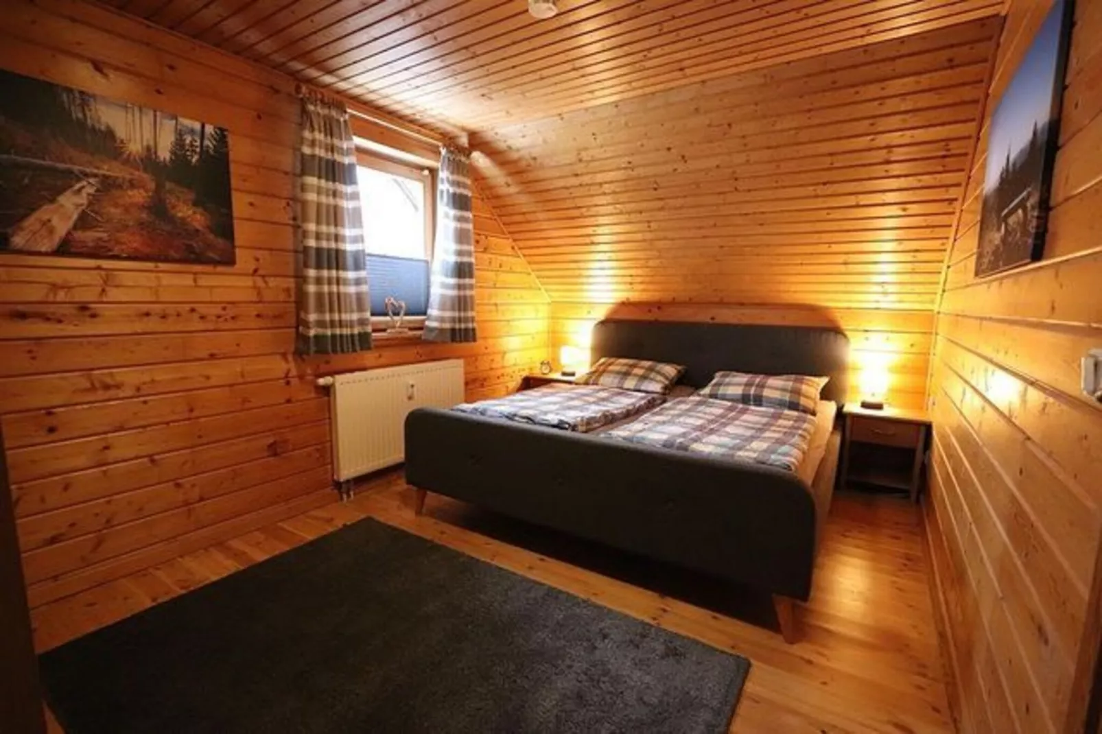 Ferienhaus in Hasselfelde - Haus 5 Blauvogel-Slaapkamer