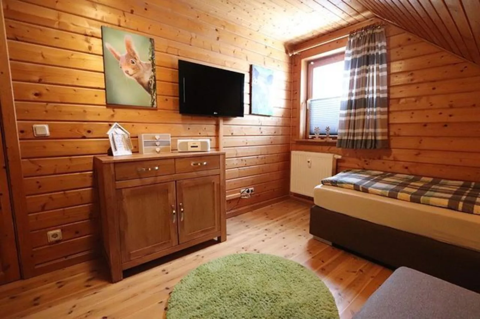 Ferienhaus in Hasselfelde - Haus 5 Blauvogel-Slaapkamer