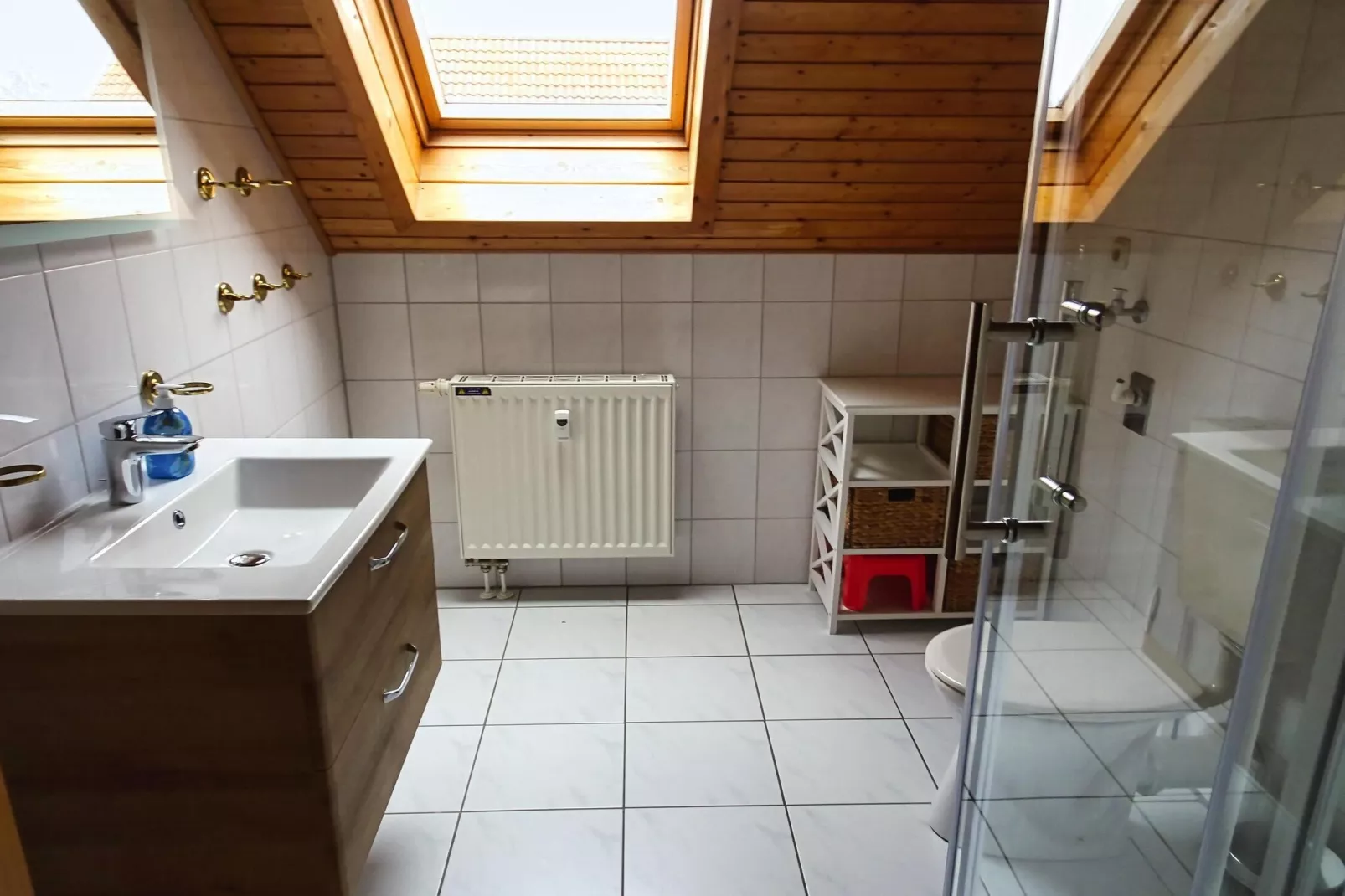 Ferienhaus in Hasselfelde - Haus 5 Blauvogel-Badkamer