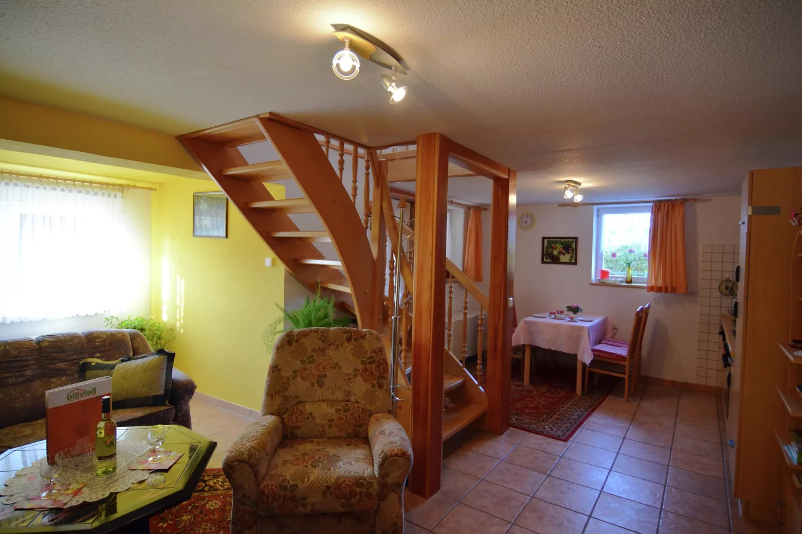 Ferienhaus Ilona-Woonkamer
