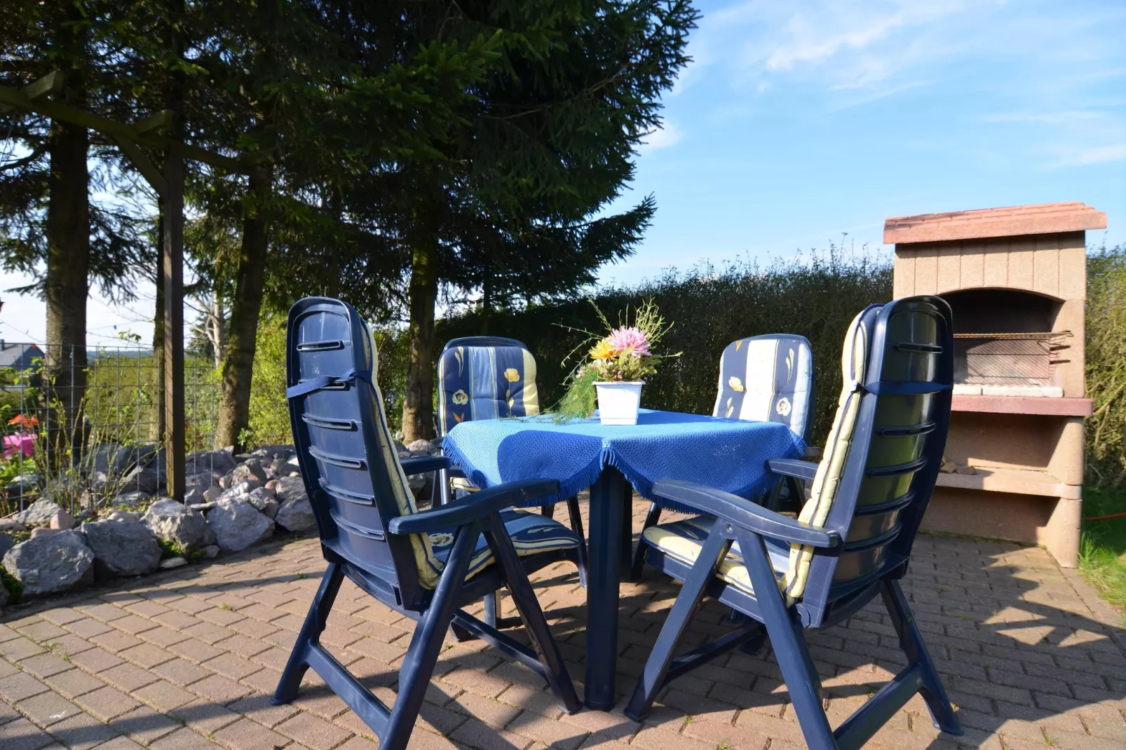 Ferienhaus Ilona-Terrasbalkon