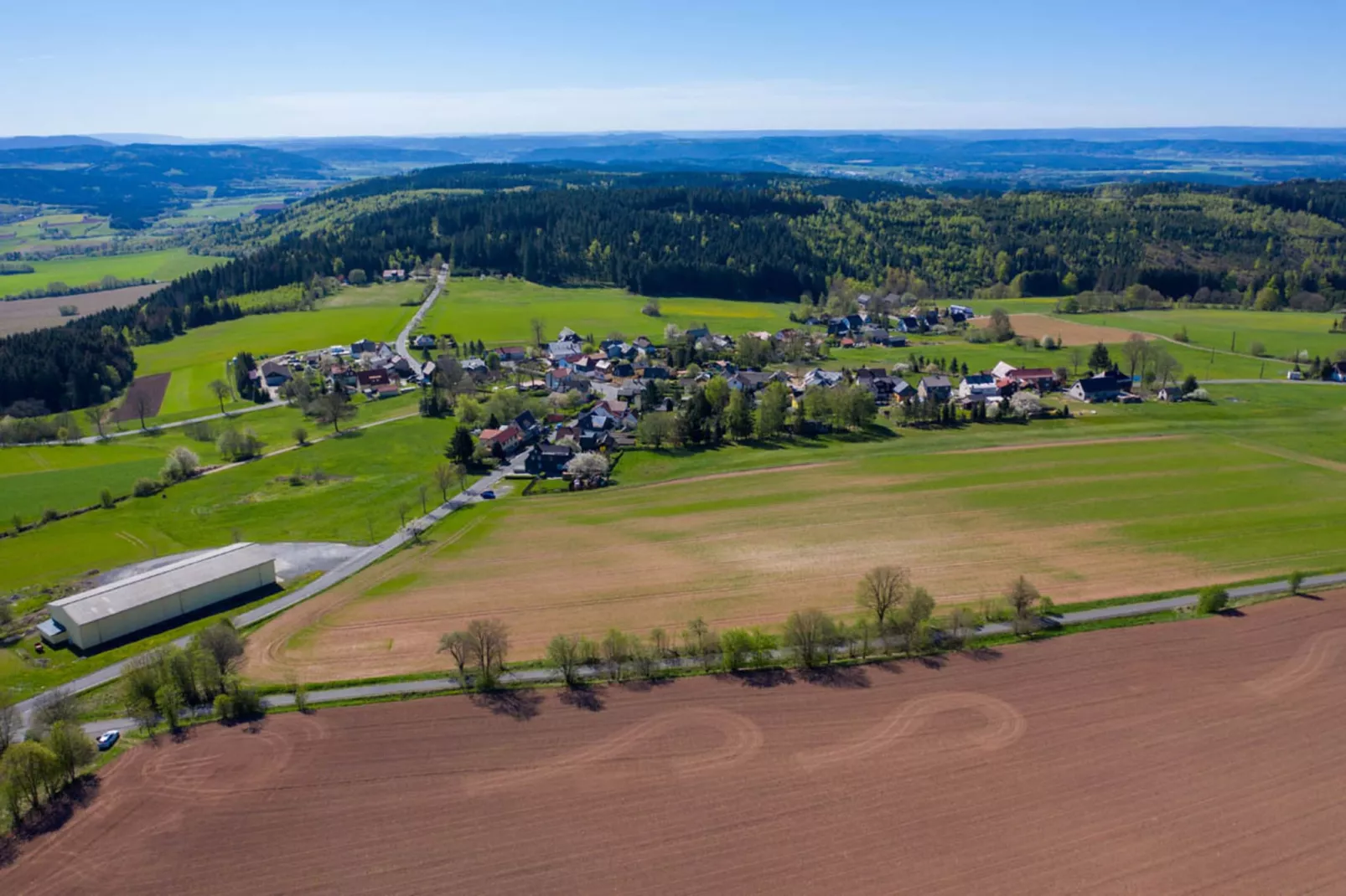 Ferienhaus Jagdshof-Gebieden zomer 1km