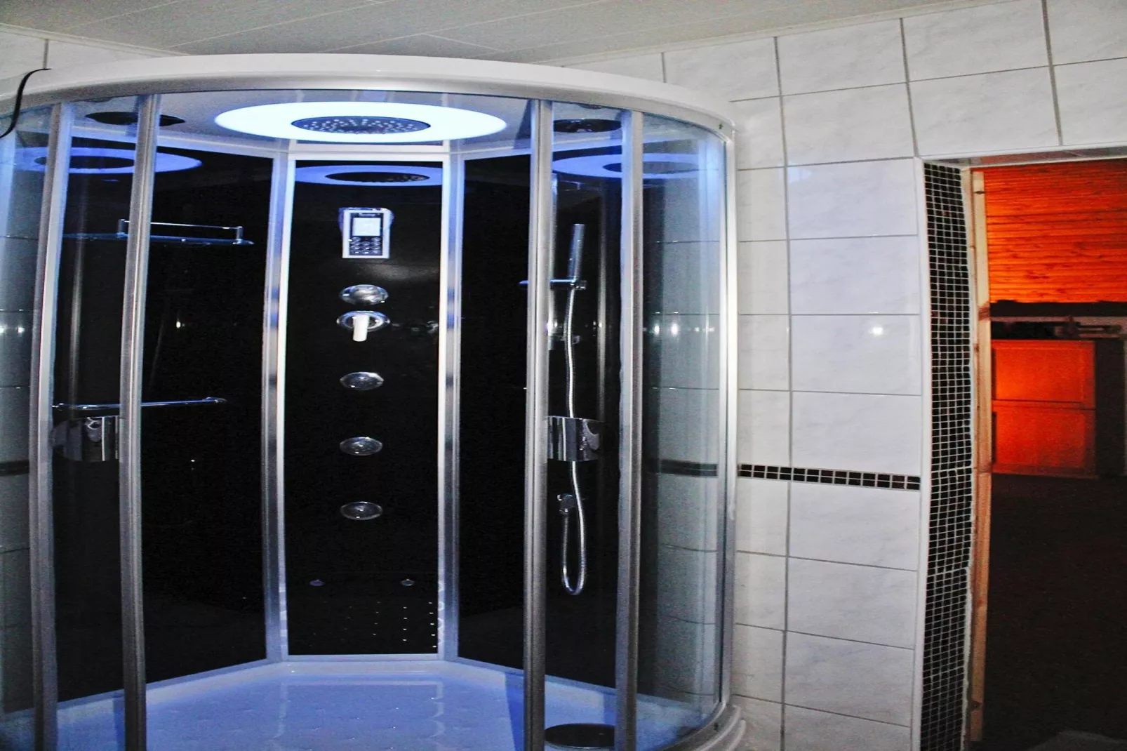 Ferienwohnung Dreiländerblick Görlitz-Badkamer