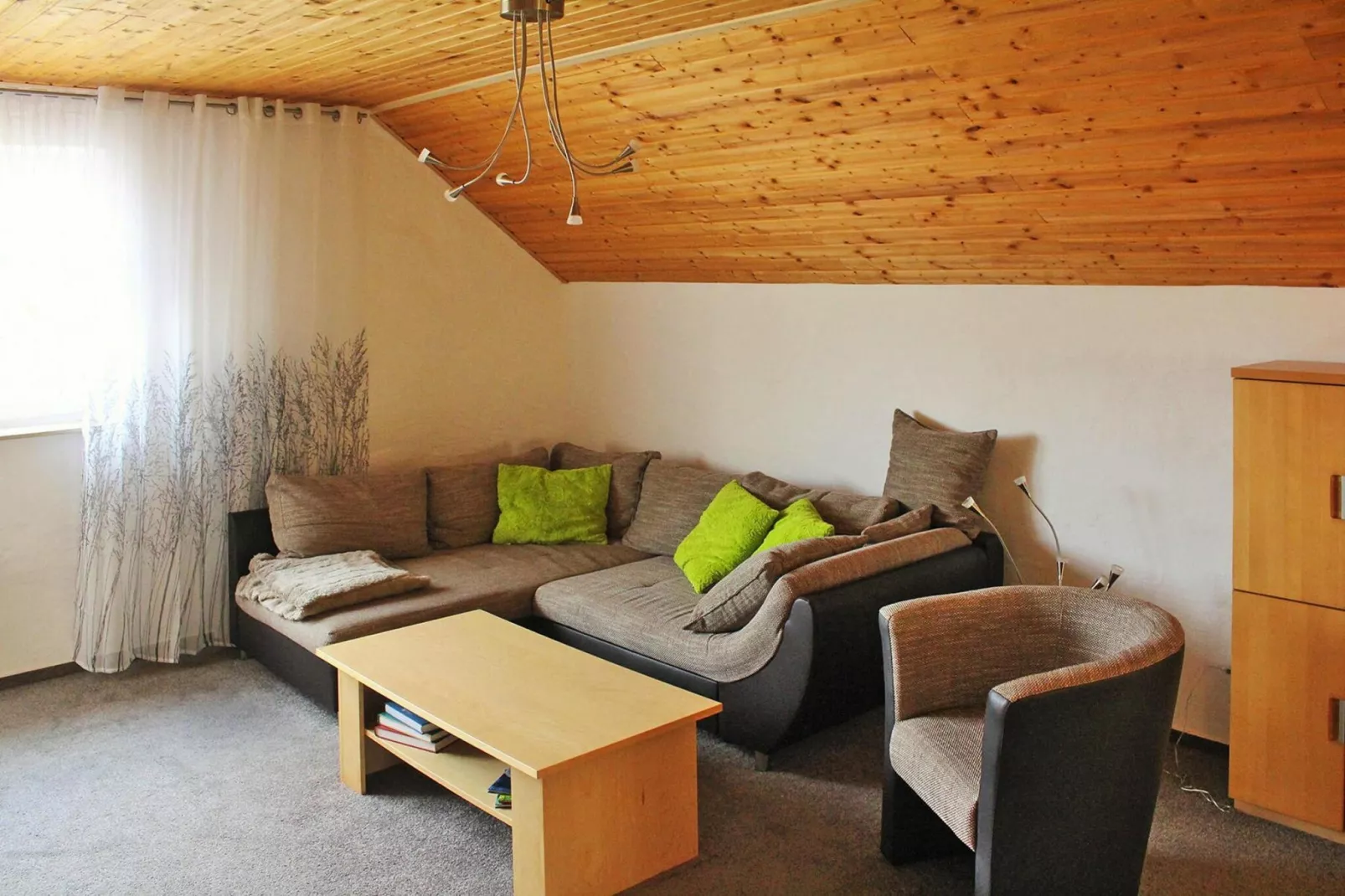 Ferienwohnung Dreiländerblick Görlitz-Woonkamer