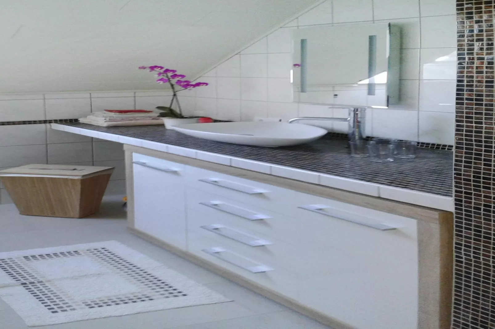 Ferienwohnung Dreiländerblick Görlitz-Badkamer