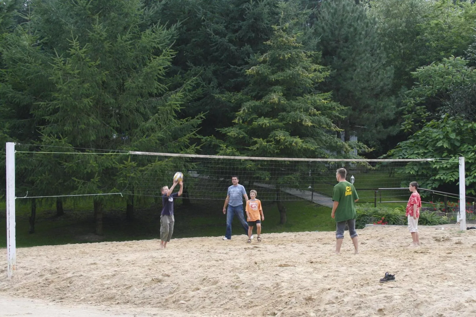 Feriensiedlung Am Grundlossee / DHH Typ 3 45 qm 4 Pers-Tuinen zomer
