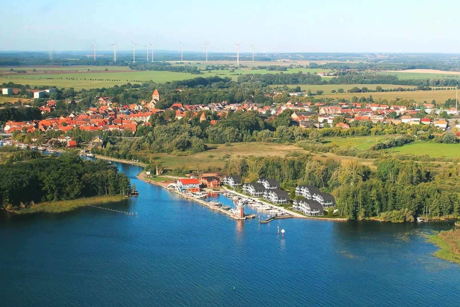 Apartment Hafenflair / Haus 5 EG-Wohnung 17 1-2 Personen-Gebieden zomer 1km