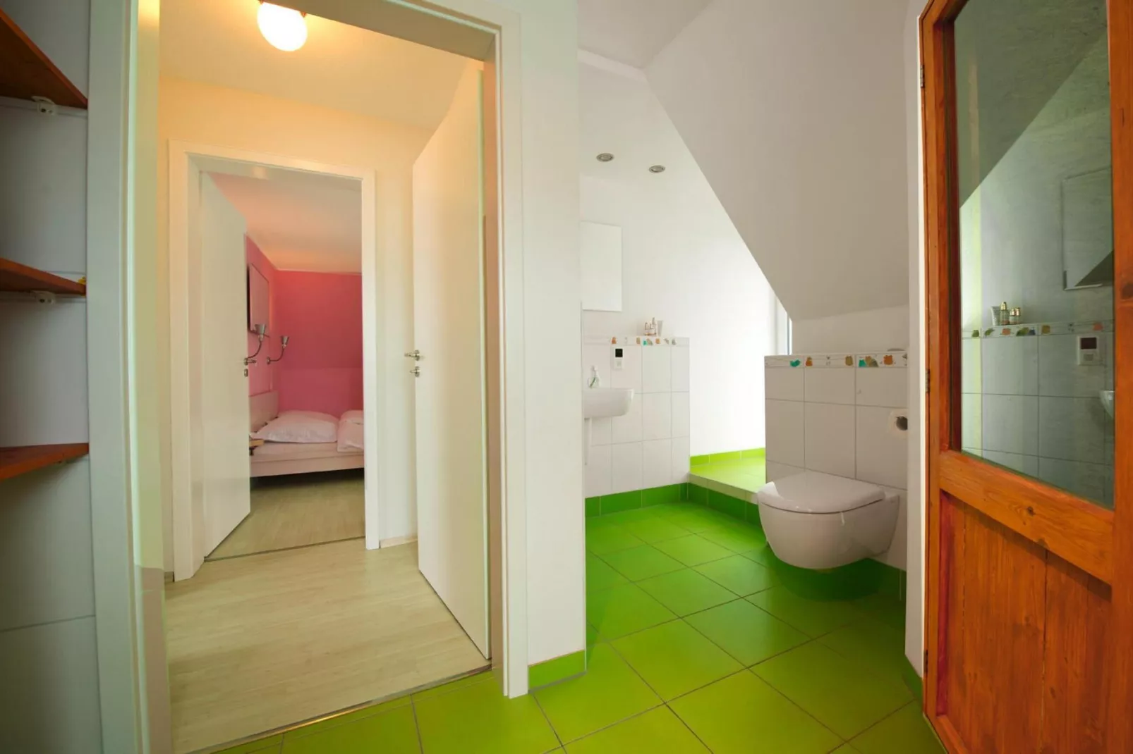 Krabbenfischerhaus Fedderwardersiel-Badkamer