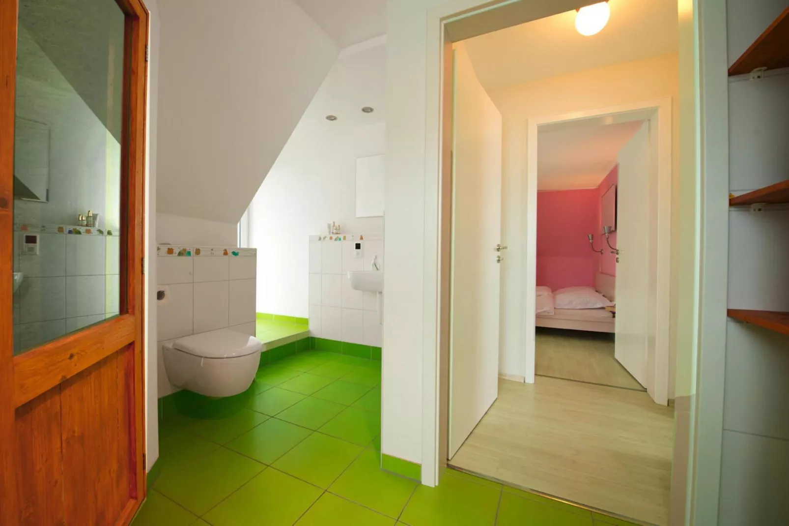 Krabbenfischerhaus Fedderwardersiel-Badkamer