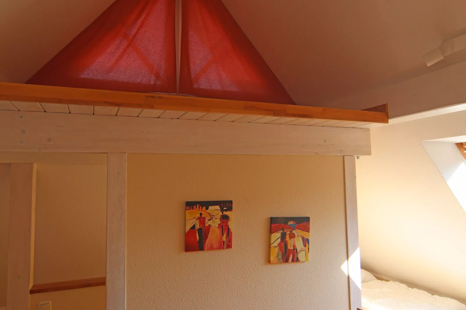 Dünenwaldhaus links Typ 1-Slaapkamer