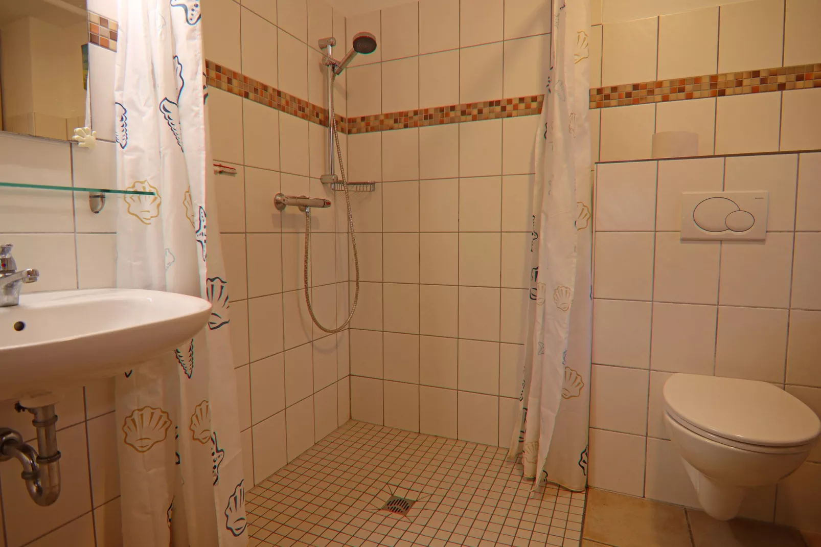 Dünenwaldhaus links Typ 1-Badkamer