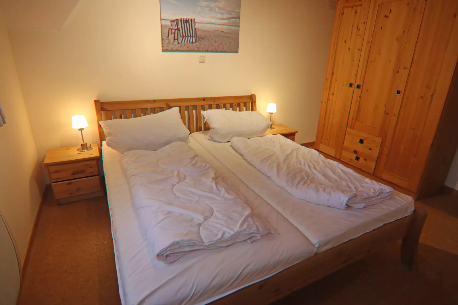 Dünenwaldhaus Mitte-Slaapkamer