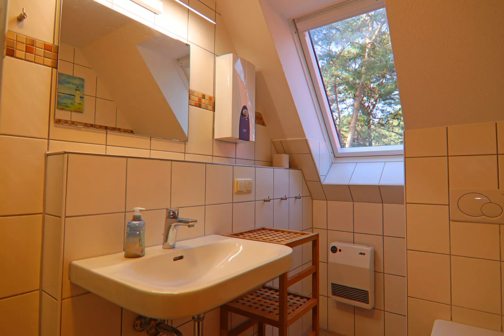 Dünenwaldhaus Mitte-Badkamer