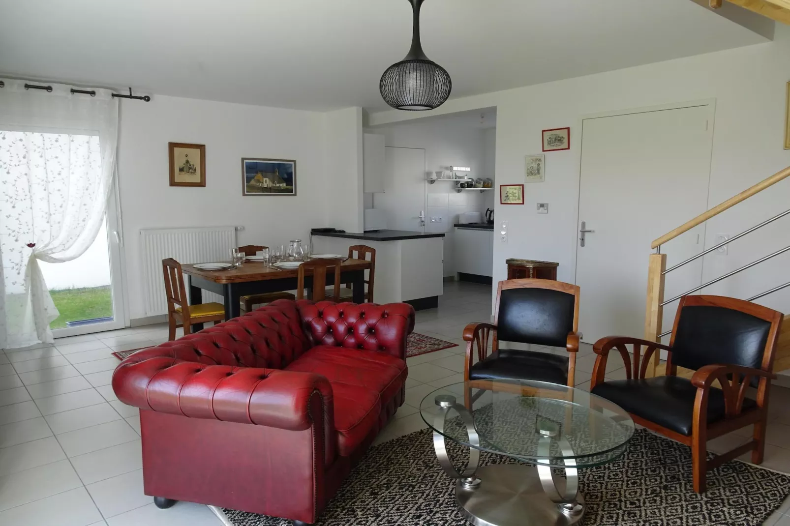 Holiday Home Paimpol-Woonkamer