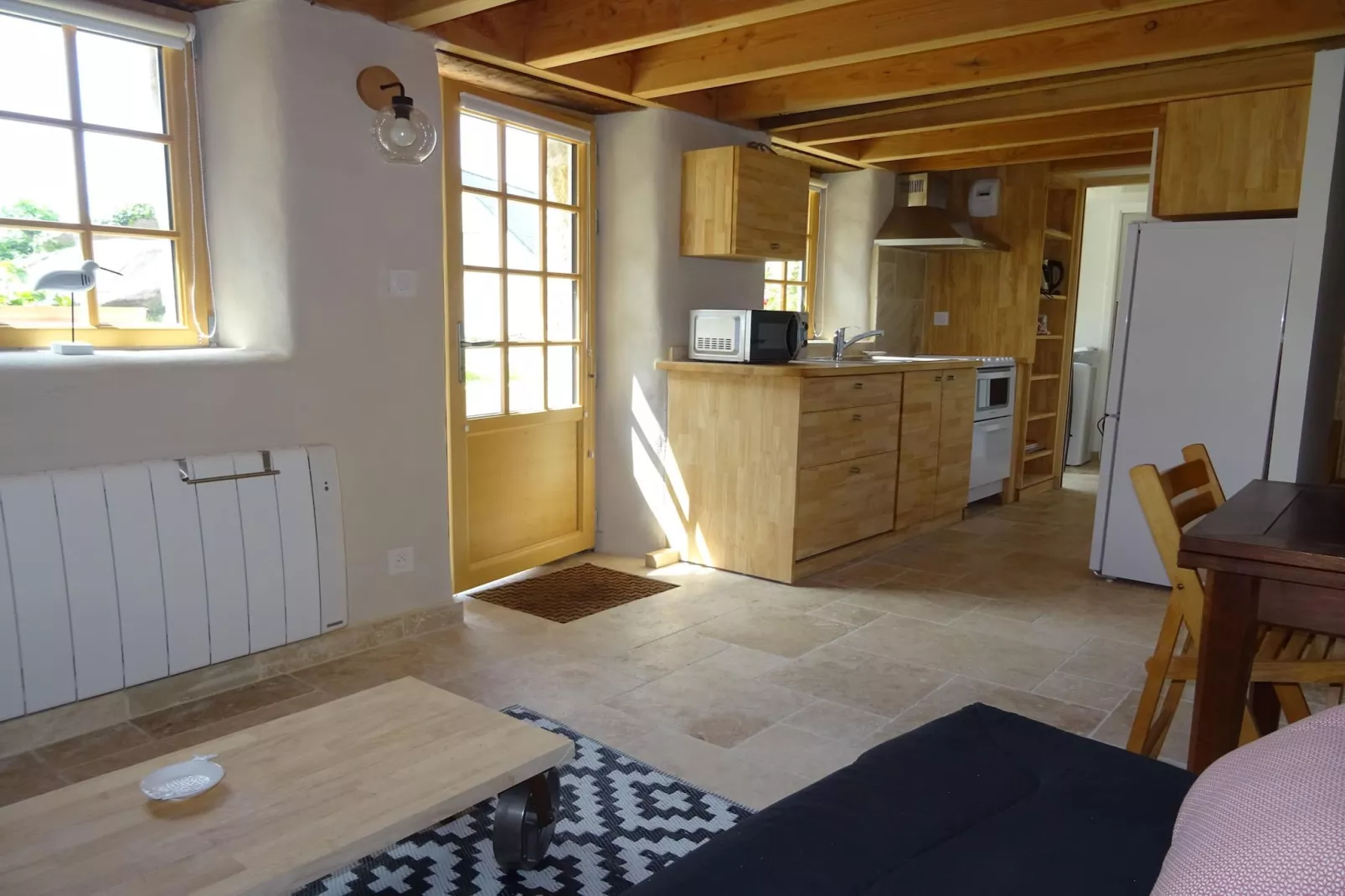 Holiday Home Plougasnou-Woonkamer