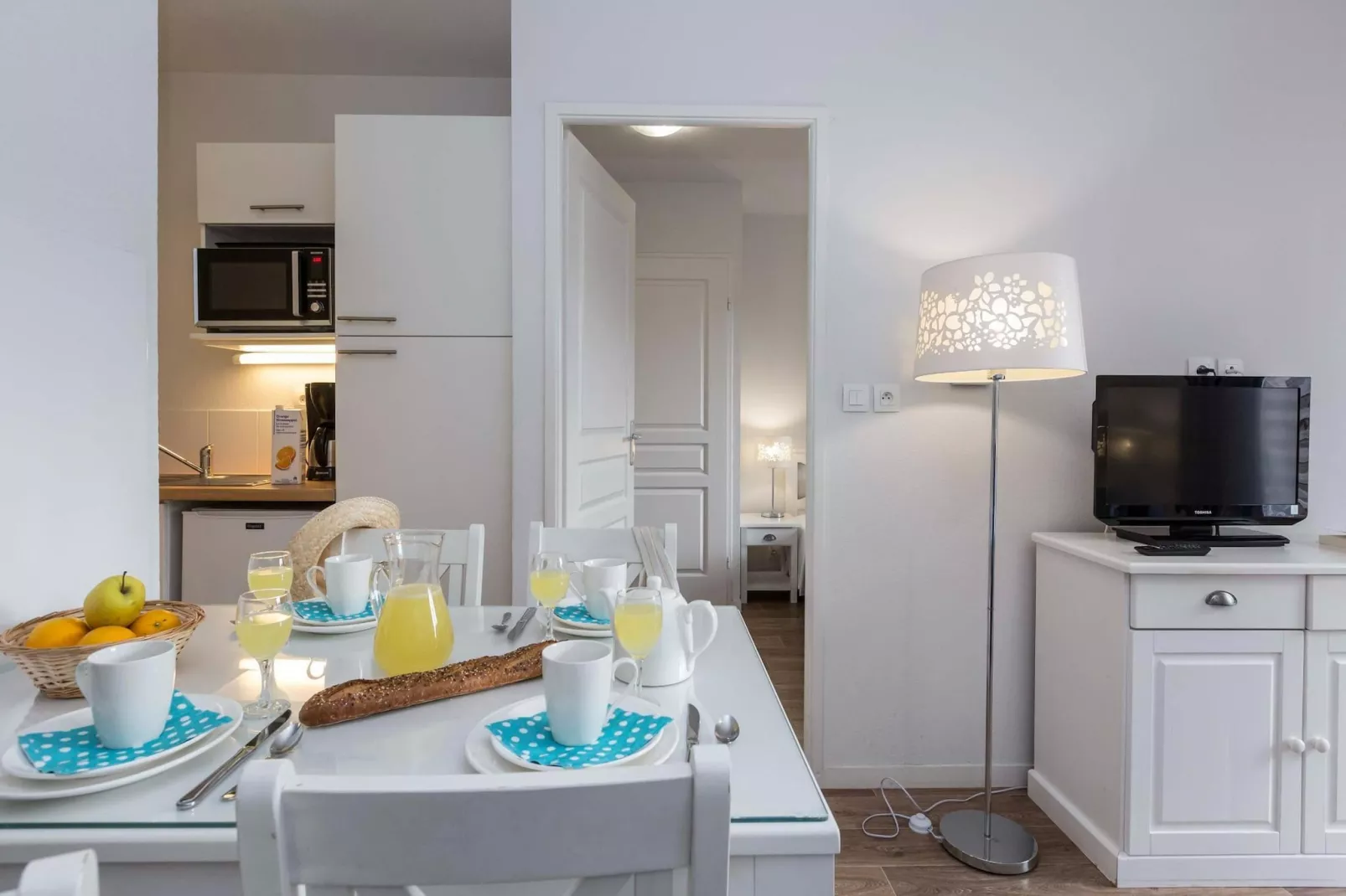 Résidence Le Petit Pont 4-Eetkamer
