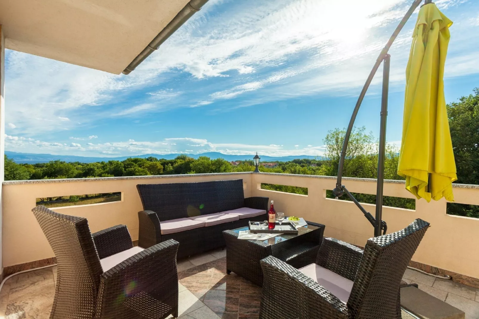 Apartment Dani 2-Terrasbalkon