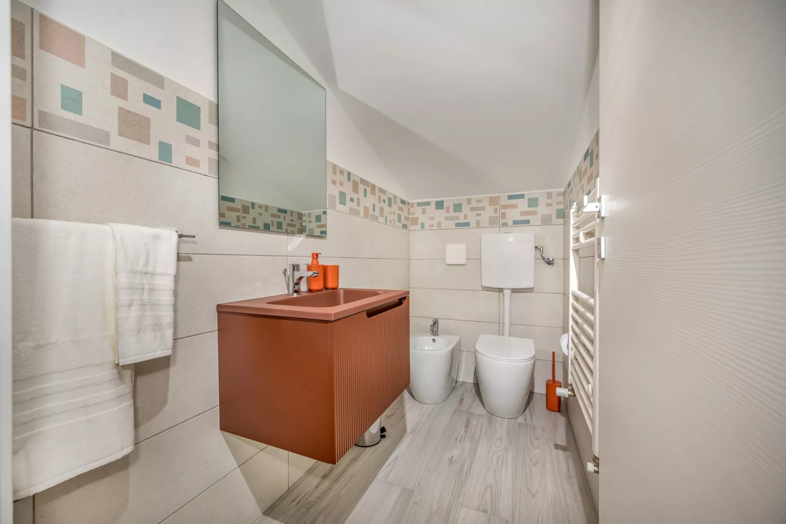 Attico Dolce Vista-Badkamer