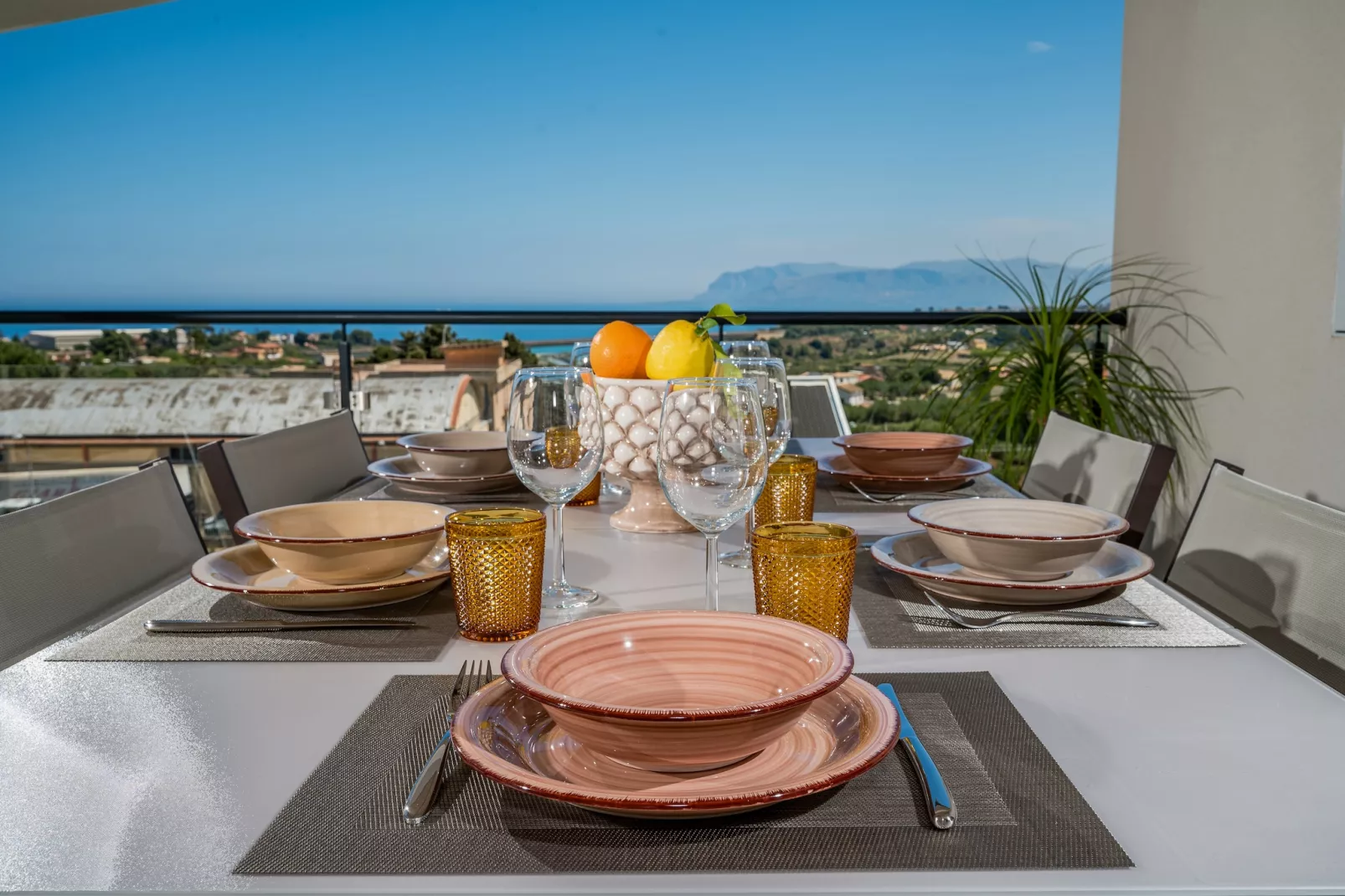 Attico Dolce Vista-Terrasbalkon