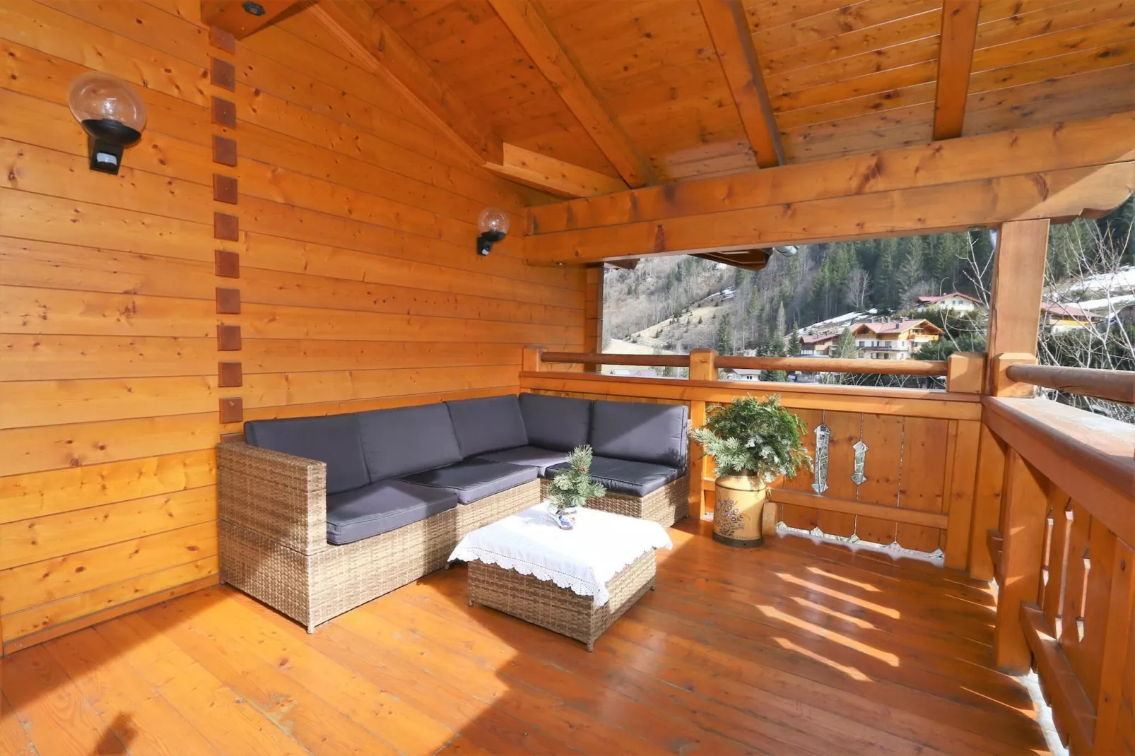 Lieslhütte-Woonkamer