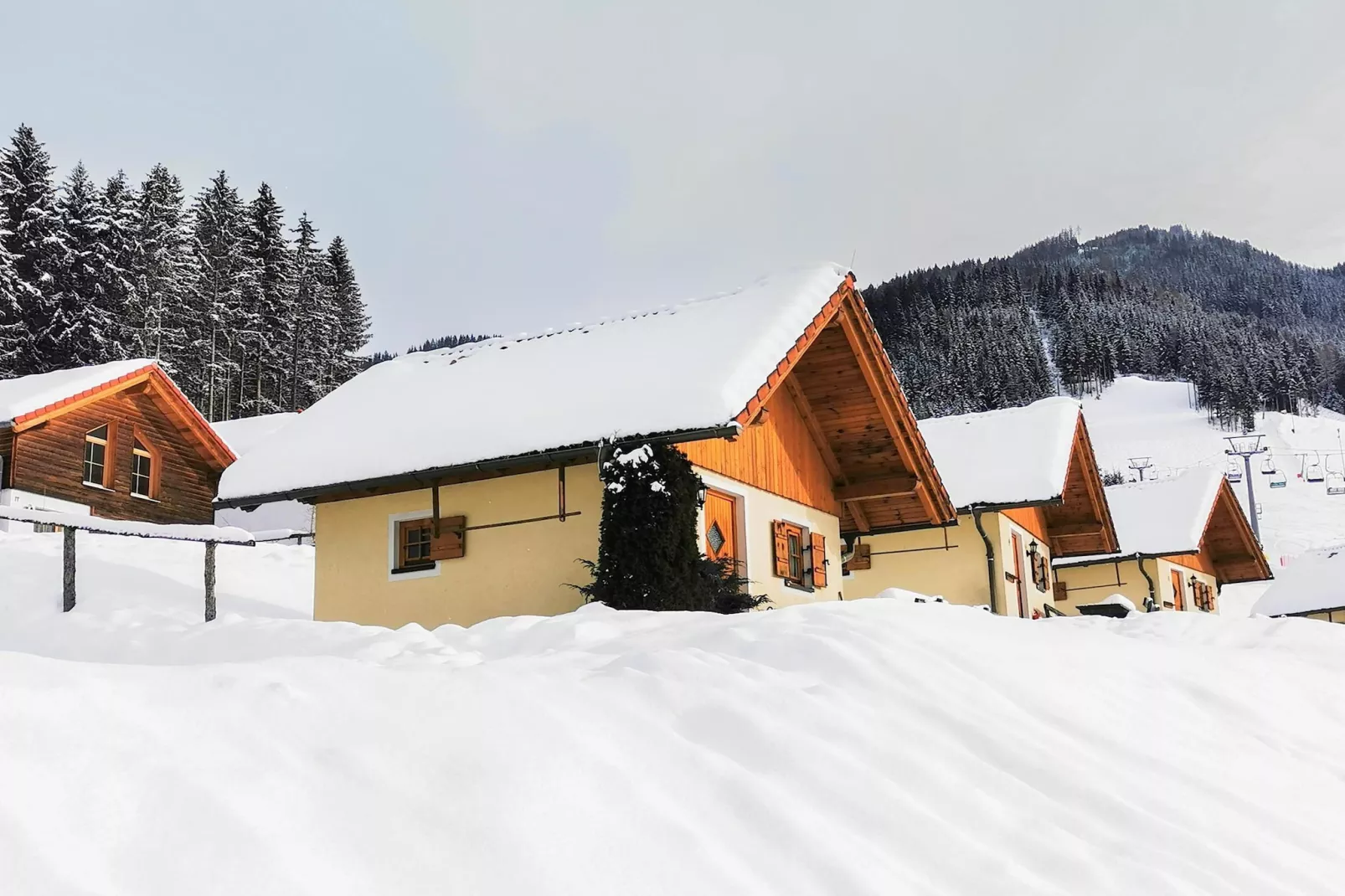Ferienpark Gaal - Alpenland-Exterieur winter