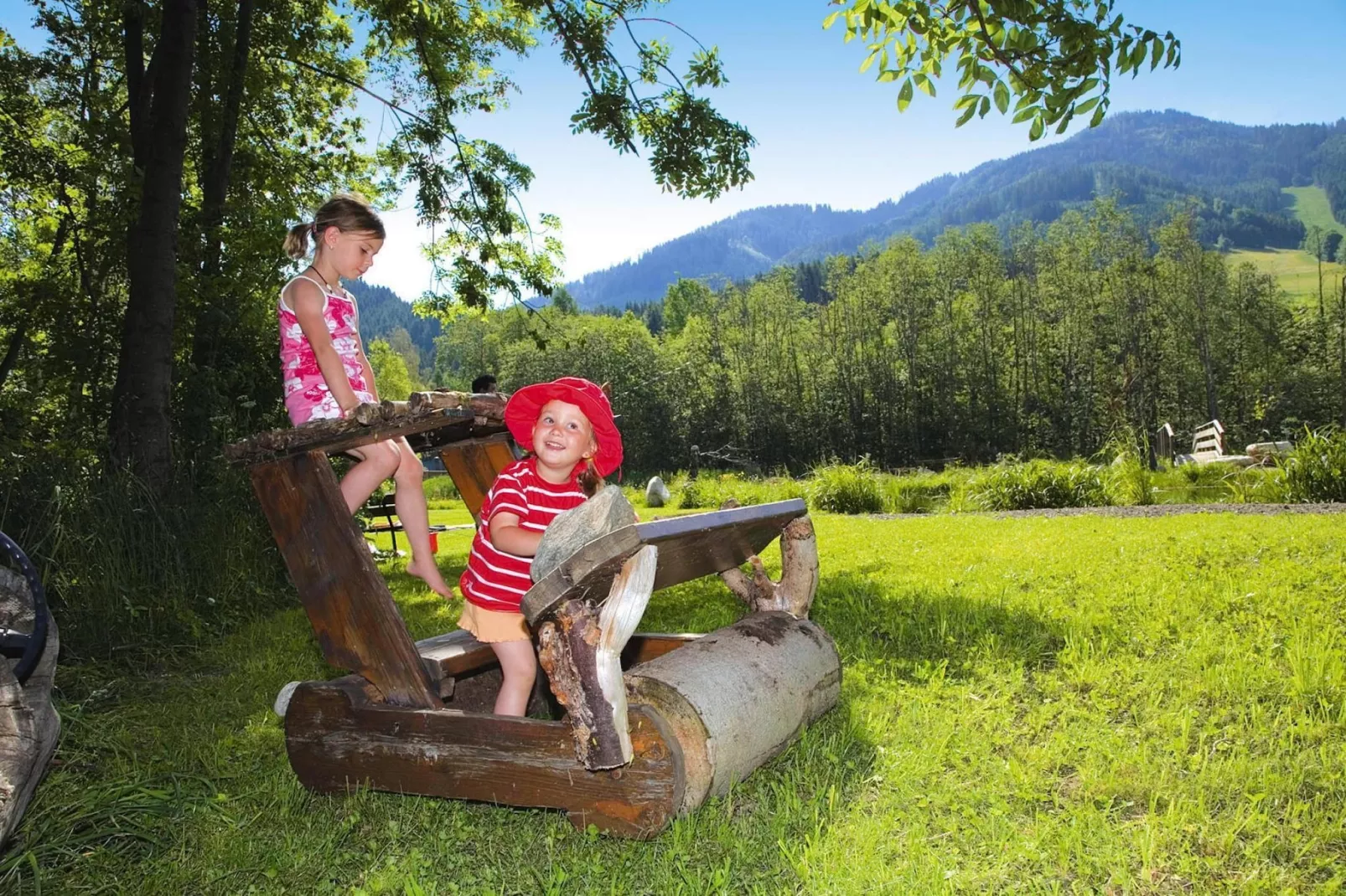 Ferienpark Gaal - Alpenland-Gebieden zomer 1km