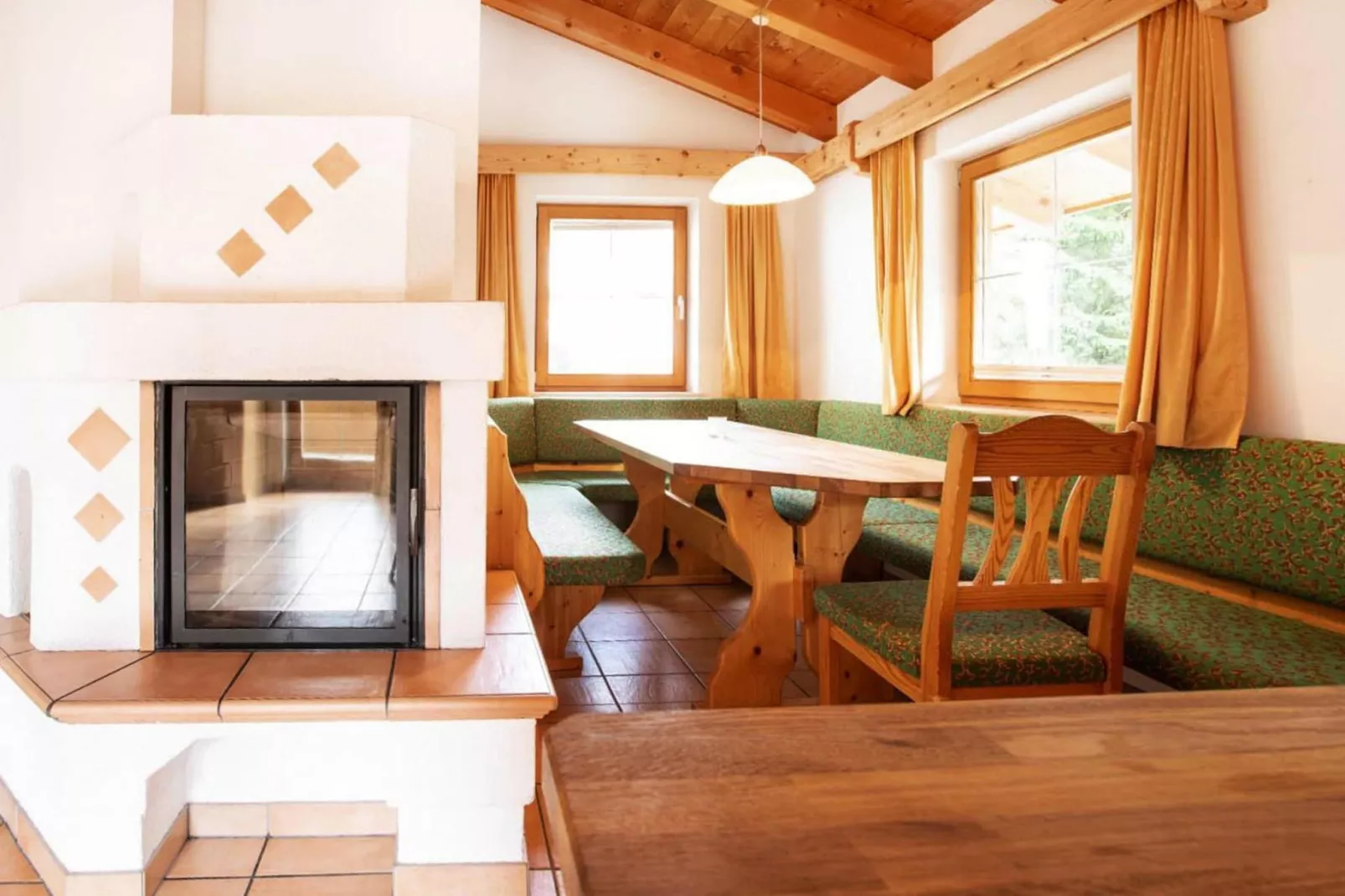 Chalet Desiree-Woonkamer