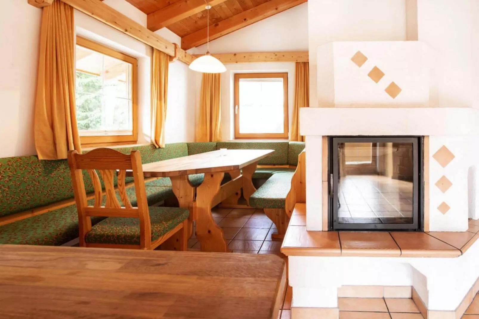 Chalet Desiree-Woonkamer