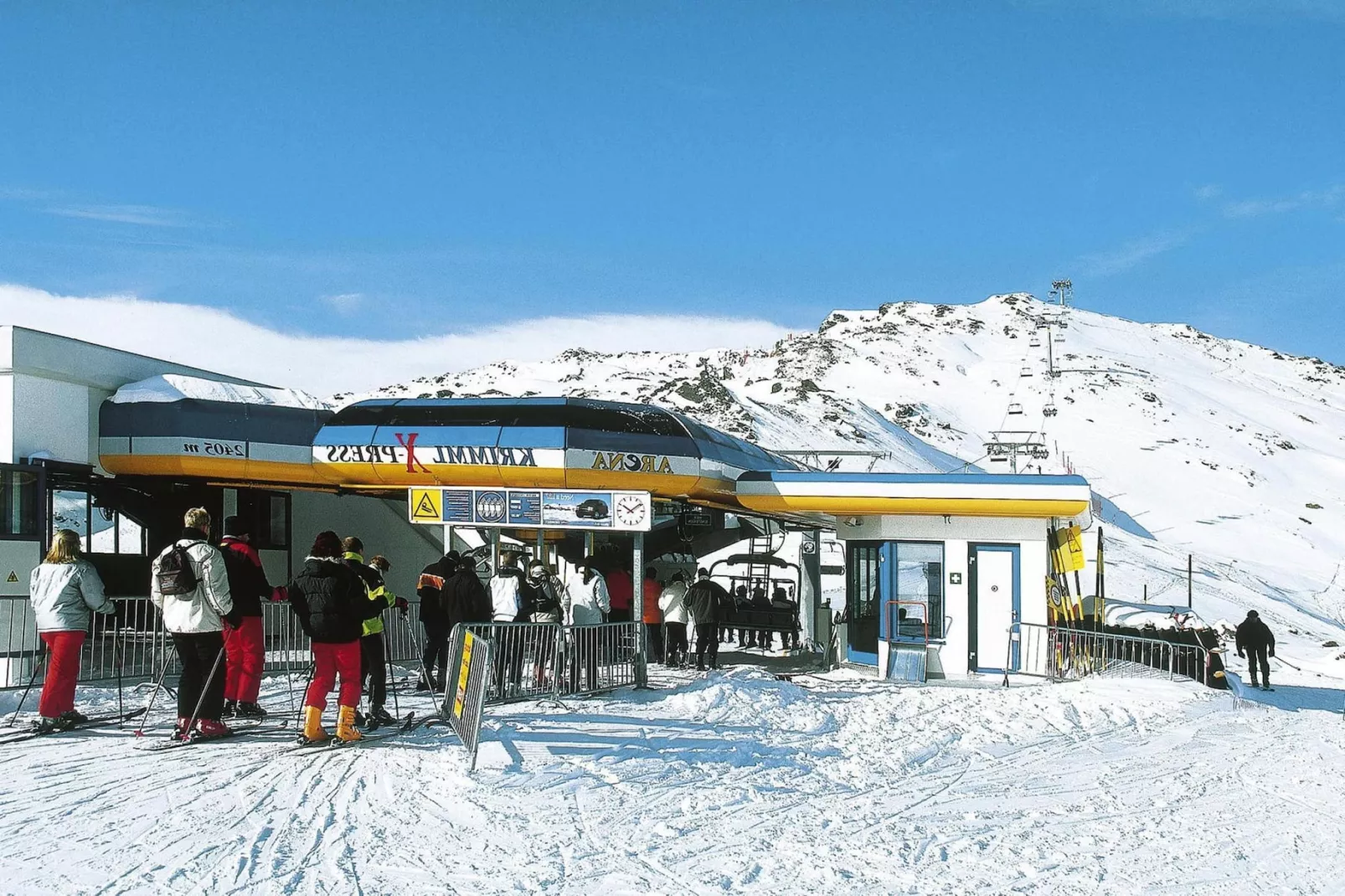Chalet Desiree-Gebied winter 5km