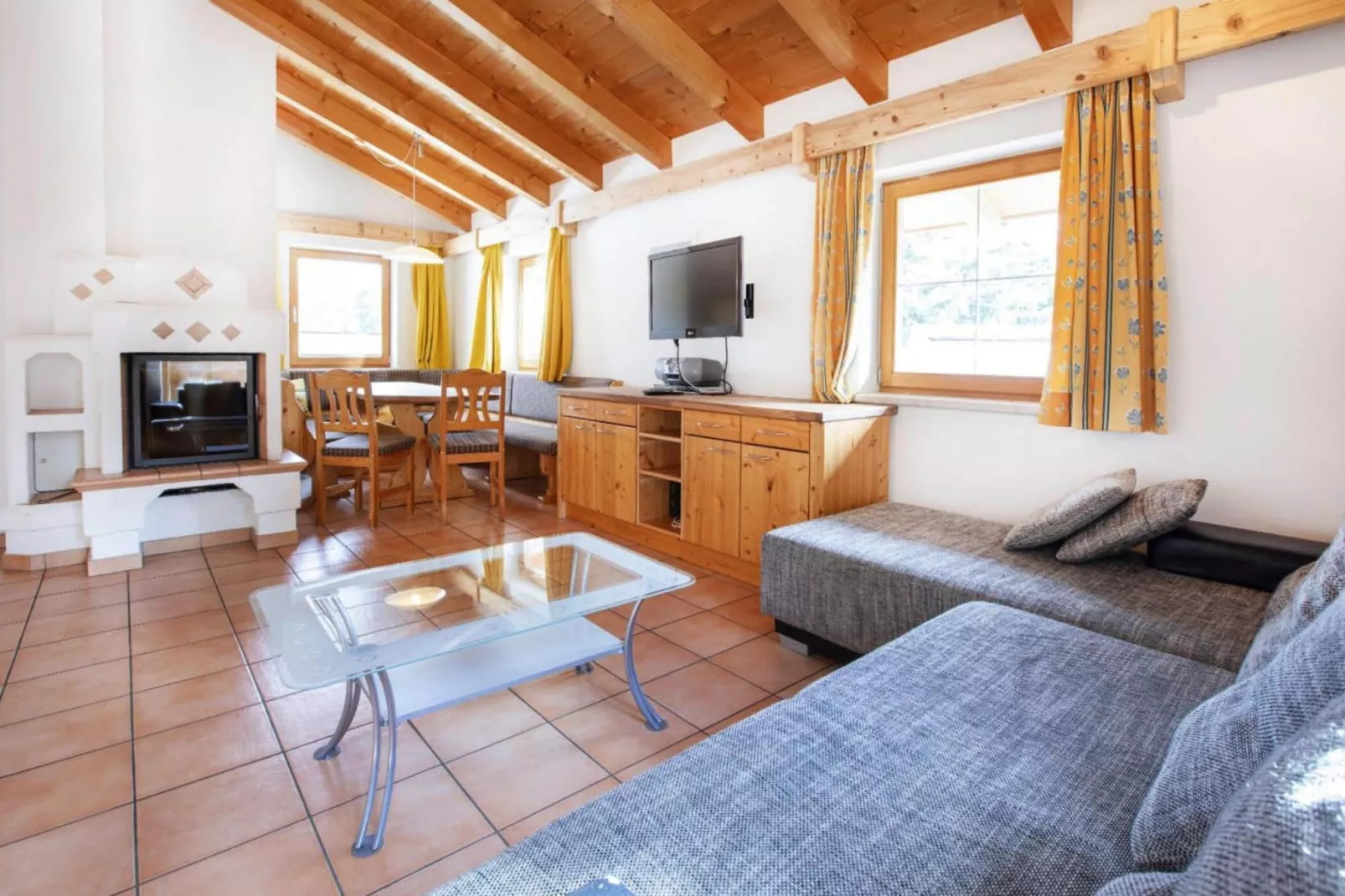 Chalet Max-Woonkamer