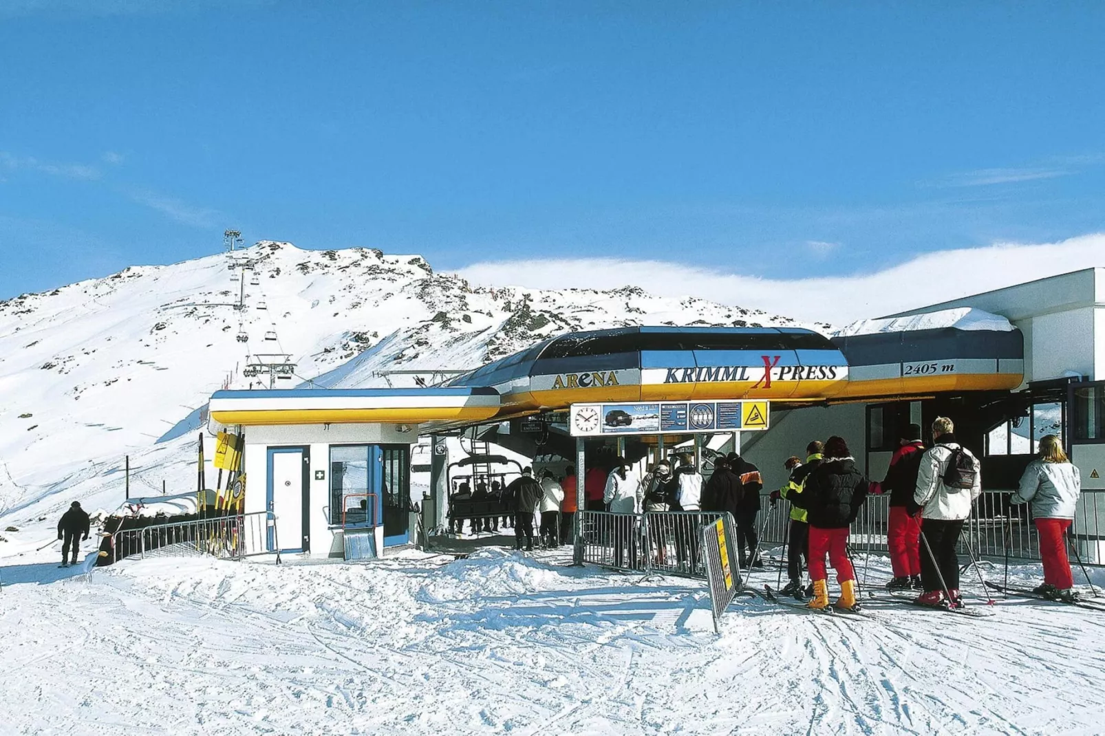 Chalet Max-Gebied winter 1km