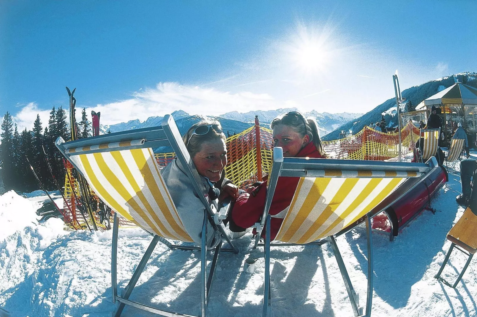 Chalet Max-Gebied winter 1km