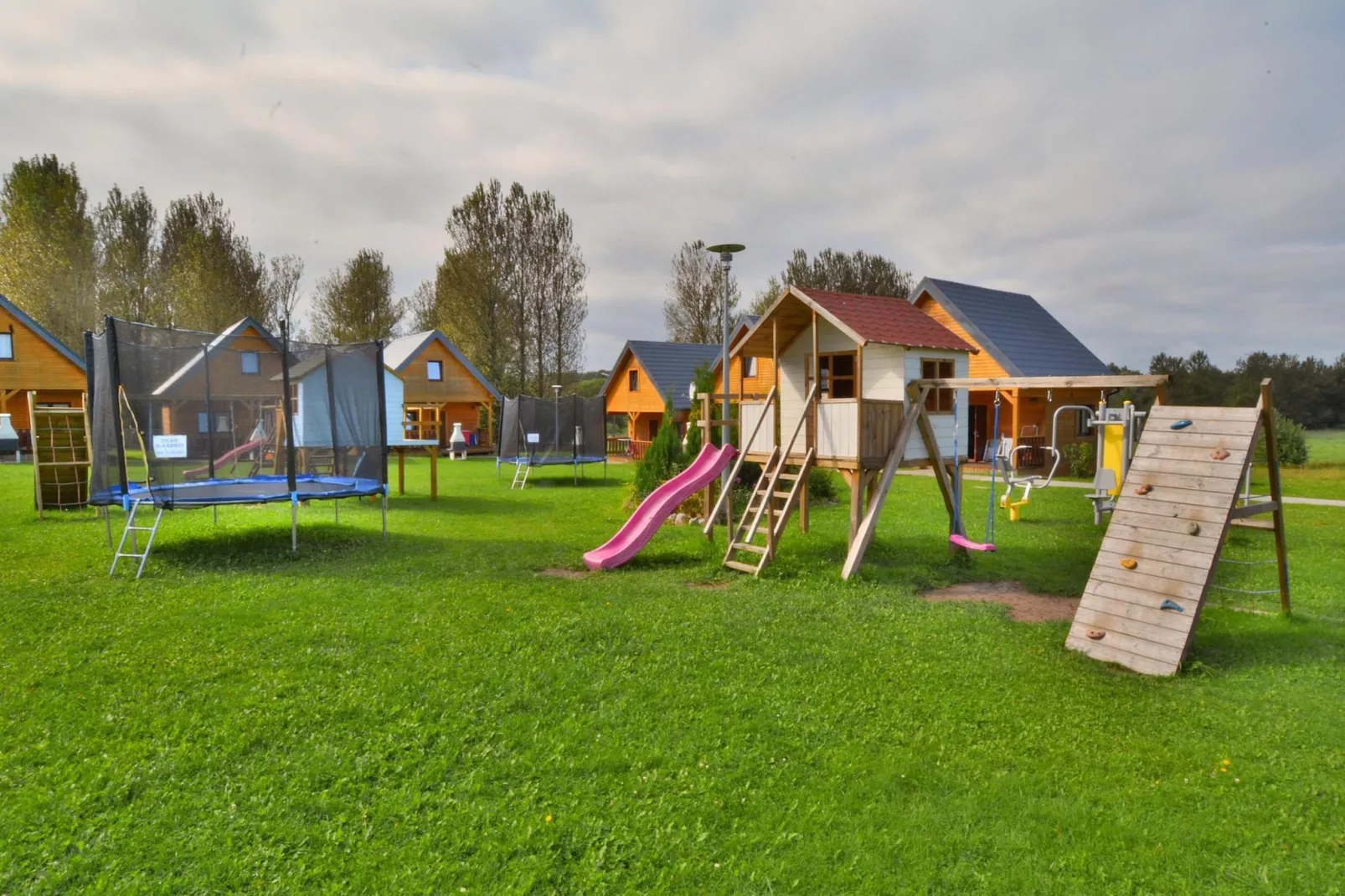 Domki Letniskowe dla 3 osób Ustronie Morskie-Parkfaciliteiten