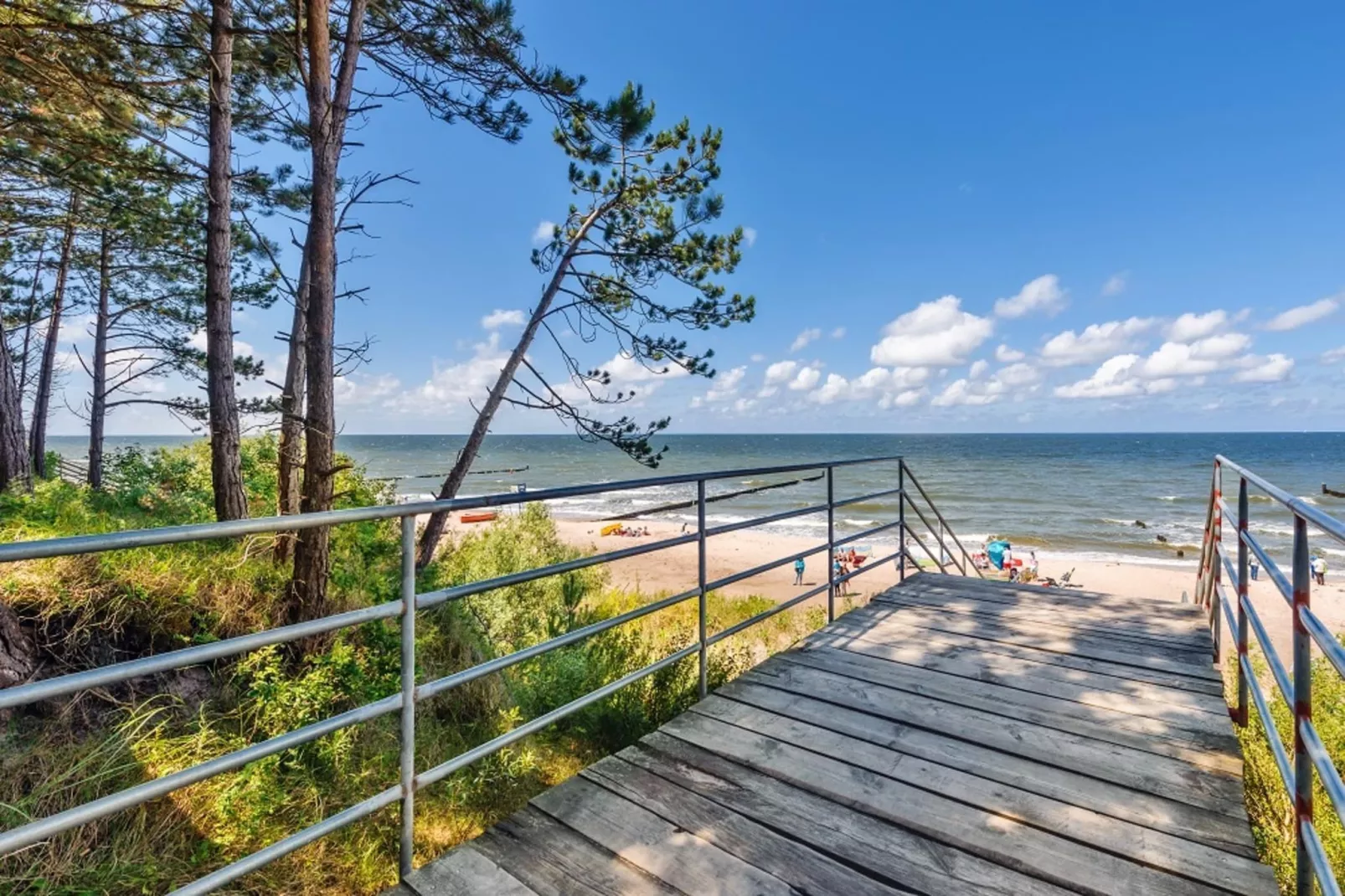 Studio 2-osobowe nr 3 16 m2 na poddaszu Ustronie Morskie-Gebieden zomer 5km