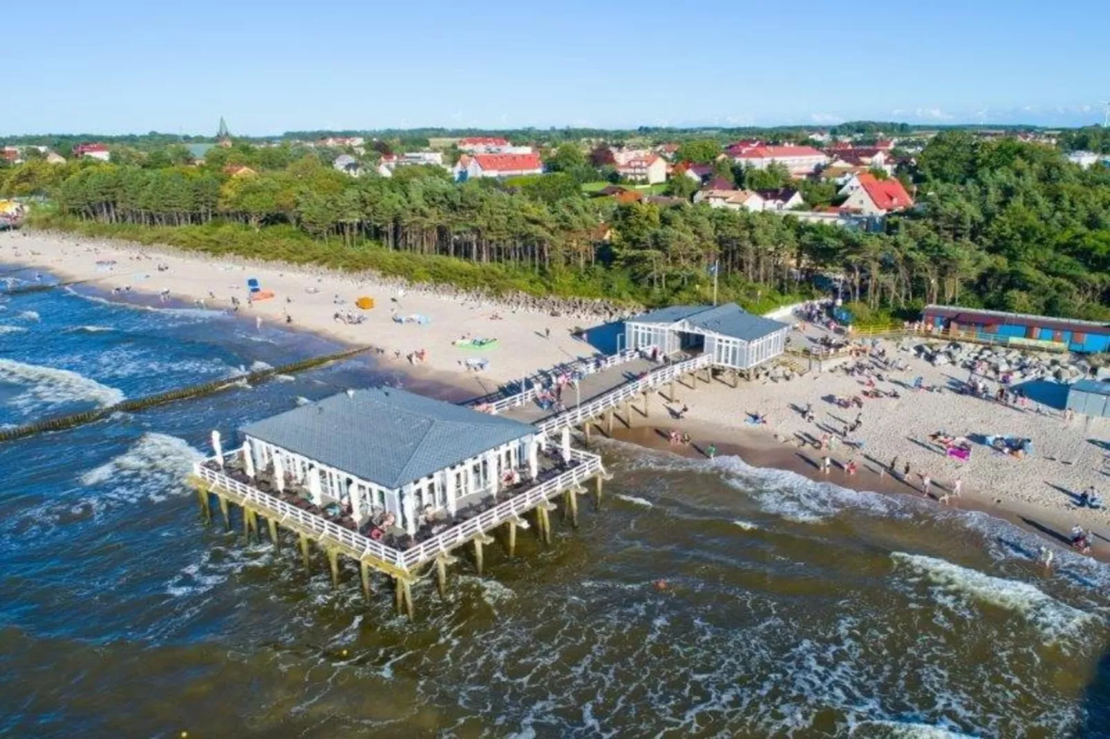 Studio 2-osobowe nr 3 16 m2 na poddaszu Ustronie Morskie-Uitzicht