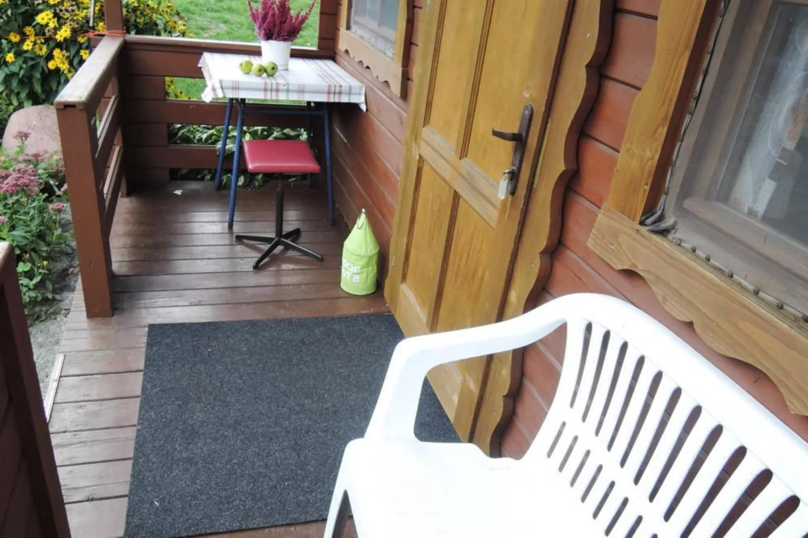 Bungalows Lubin Typ A Jolanta-Terrasbalkon