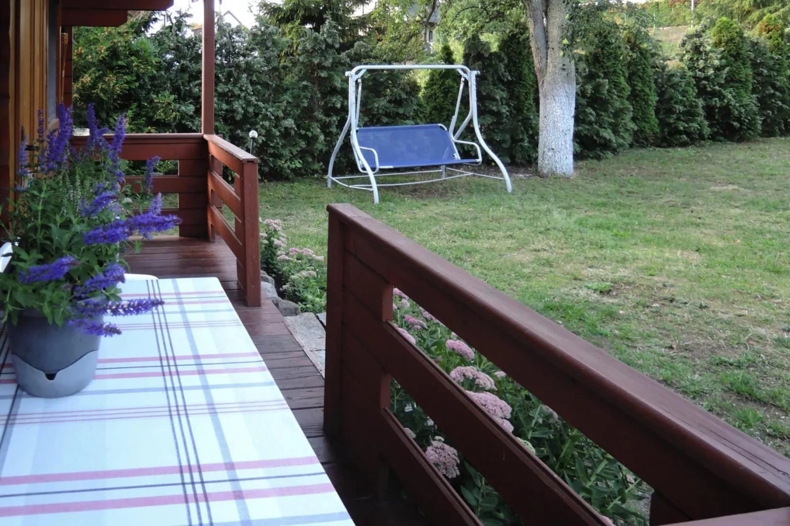 Bungalows Lubin Typ A Jolanta-Terrasbalkon