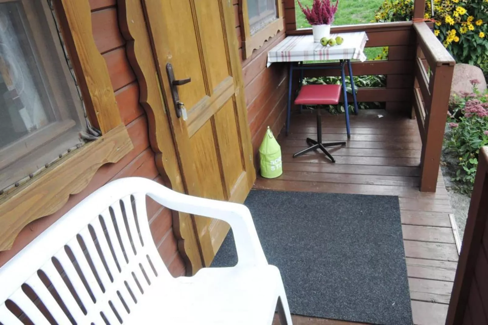 Bungalows Lubin Typ A Jolanta-Terrasbalkon