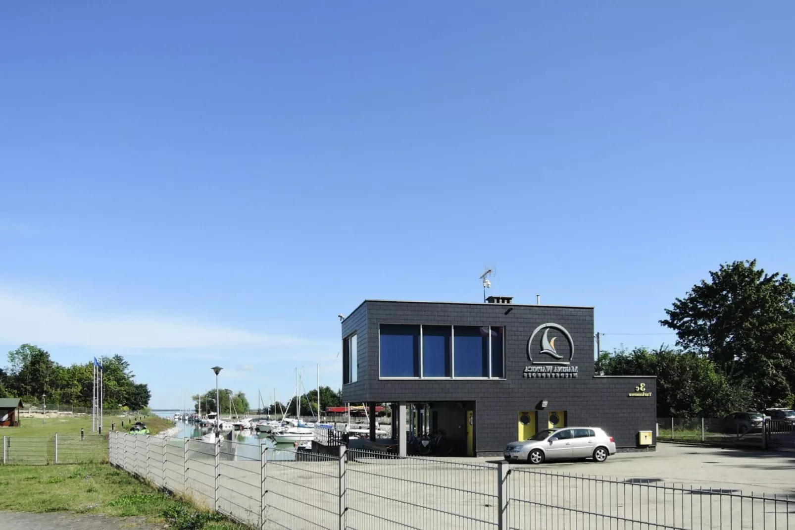 Bungalows Lubin Typ A Jolanta-Gebieden zomer 1km