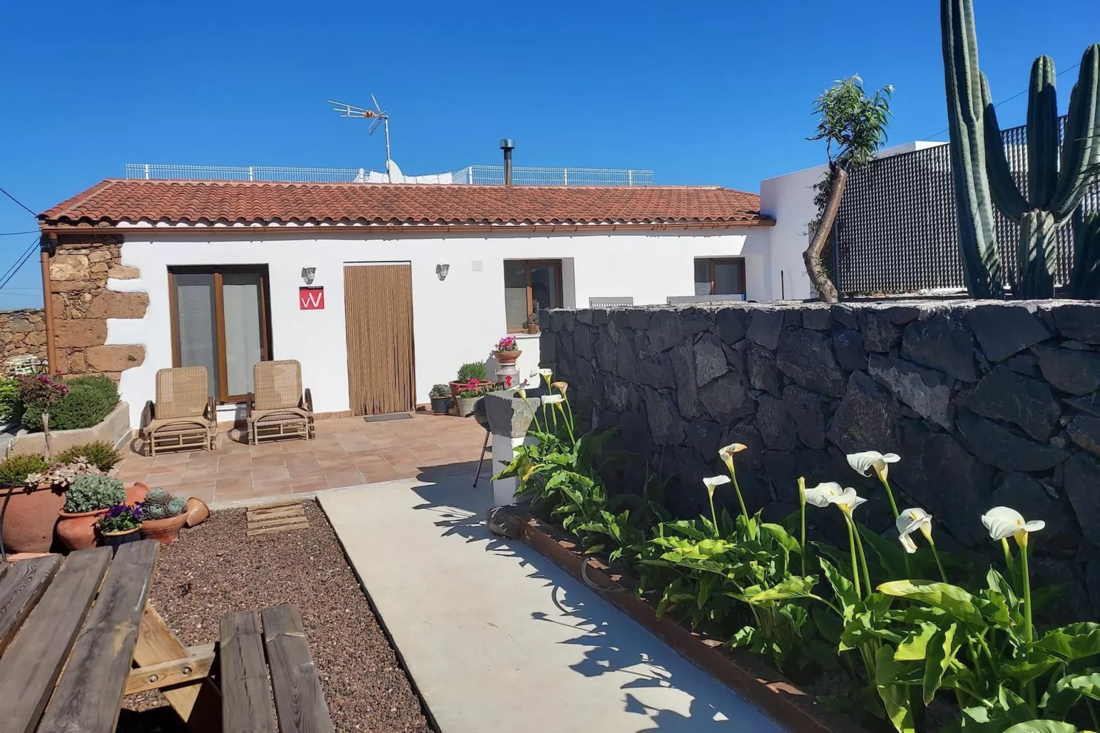 Casa las Bellas-Tuinen zomer