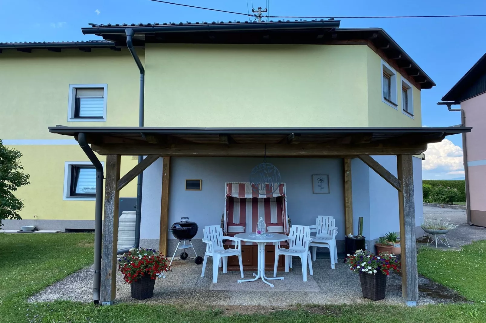 Apartment Cas St Kanzian-Terrasbalkon
